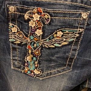 Miss Me Signature Boot Cut Jeans Size 33